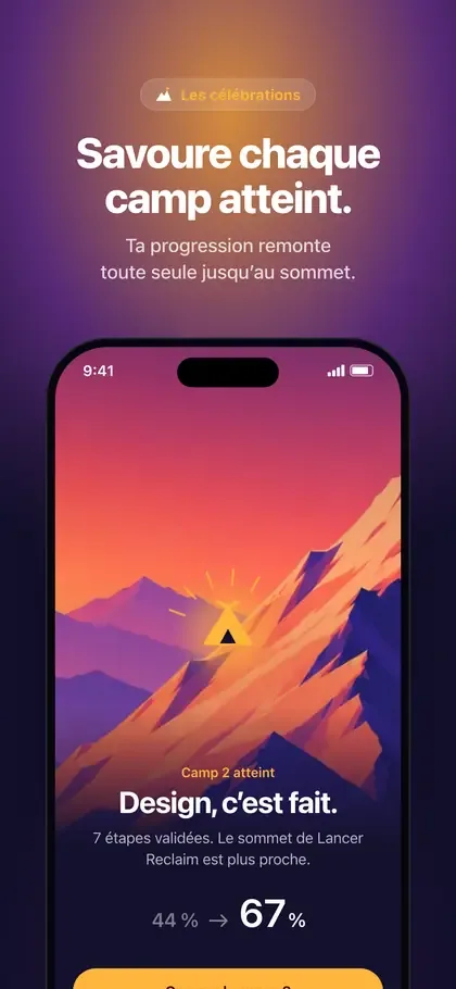 Reclaim : camp Design atteint